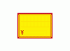 黄ポスター　小　赤枠￥入り