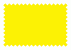 黄カード　ギザ型　￥なし