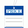 提札 四角型 青 PRICE