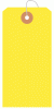 カラー荷札　大　黄　一穴　1,000枚入
