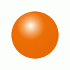 抽選球　直径１２ｍｍ　オレンジ